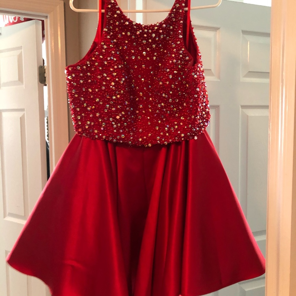 Red Homecoming dress